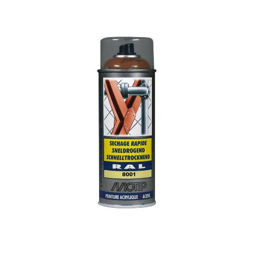 Peinture Auto Peinture Aerosol Ral 8001 Motip Ral 400 Ml