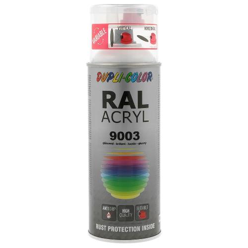 Peinture Auto Peinture Aerosol Ral9003 Motip 400 Ml Blanc de securite