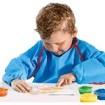 Peinture Gouache Peinture au doigt 6 couleurs x 45ml - SES CREATIVE - Intensite des couleurs et facilite de lavage.