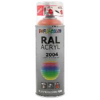 Peinture Auto Peinture Acrylique Ral2004 Orange Pur Brillant 400 Ml Dupli Color