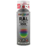 Peinture Auto Peinture Acrylique Ral9005 Brillant 400 Ml Dupli Color Noir fonce