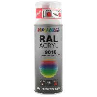 Peinture Auto Peinture Acrylique Ral9010 Blanc Pur Brillant 400 Ml Dupli Color