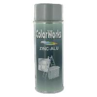 Peinture Auto Peinture Galvanisante Zinc Alu Spray 400ml Colorworks