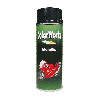 Peinture Auto Peinture Loisir Effet Noir Metalise Spray 400ml Colorworks