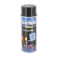 Peinture Auto Peinture Loisir Ral9005 Brillant 400ml Colorworks Noir fonce