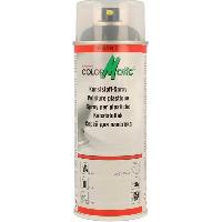 Peinture Auto Peinture pare-chocs noir COLORMATIC 400ml -aerosol-