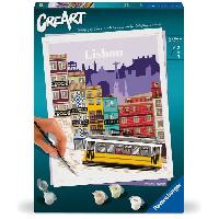 Peinture CreArt 24x30 cm Lisbon. Activité détente et créative. 25522. Ravensburger