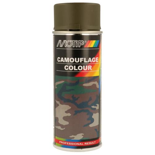 Peinture Auto Peinture De Camouflage Ral9021 - 400 Ml Motip