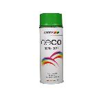 Peinture Deco Ral6018 Vert Jaune Brillant Spray 400ml Motip