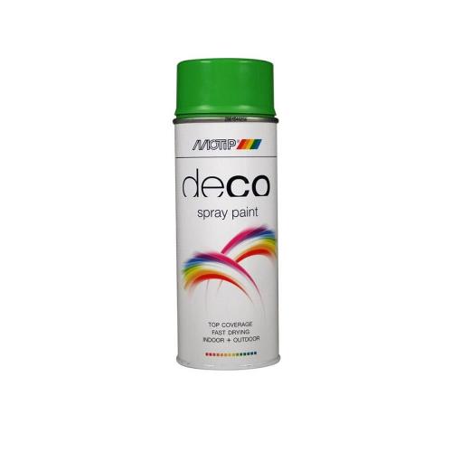 Peinture Auto Peinture Deco Ral6018 Vert Jaune Brillant Spray 400ml Motip