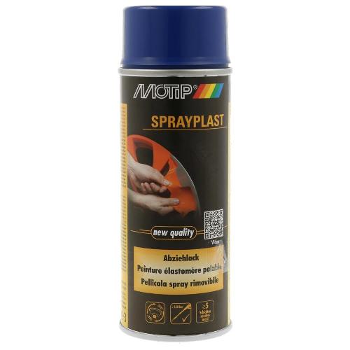 Peinture Auto Peinture Elastomere Pelable Bleu 400ml Spray Plast Motip