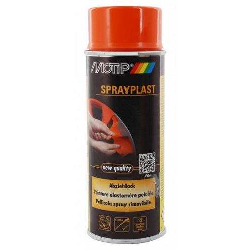 Peinture Auto Peinture elastomere pelable orange brillant 400ml