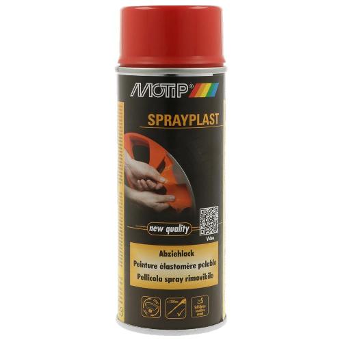 Peinture Auto Peinture Elastomere Pelable Rouge Spray Plast 400ml Motip