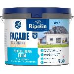 Peinture façade classic 2 en 1 - RIPOLIN - 474647 - Ton pierre - Mat - 10 L