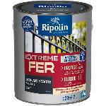 Peinture fer - RIPOLIN - 395988 - Gris anthracite - Mat - 2 L