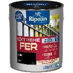 Peinture fer - RIPOLIN - 395991 - Noir - Mat - 2 L