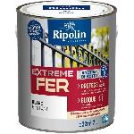 Peinture fer - RIPOLIN - 396027 - Blanc - Brillant - 2 L