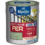 Peinture fer - RIPOLIN - 396707 - Vert olivier - Brillant - 2 L