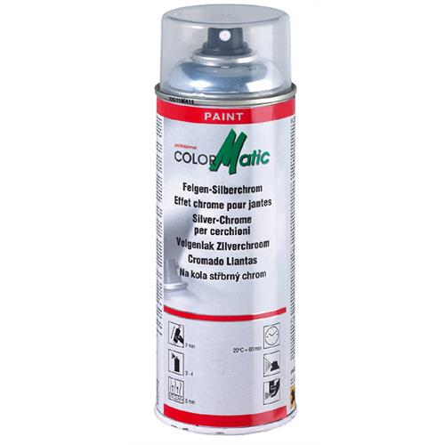 Peinture Auto Peinture jantes effet chrome COLORMATIC 400ml