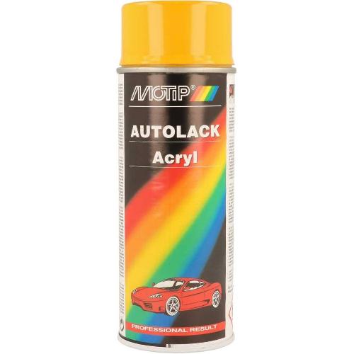 Peinture Auto Peinture jaune brillant MOTIP 43260 400ml