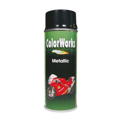 Peinture Auto Peinture Loisir Effet Noir Metalise Spray 400ml Colorworks