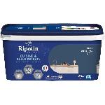 Peinture murs. boiseries. plafonds. radiateurs - RIPOLIN - Cuisine et bain - 2 L - Bleu de Bering