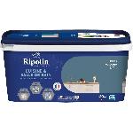 Peinture murs. boiseries. plafonds. radiateurs - RIPOLIN - Cuisine et bain - 2 L - Bleu Madura