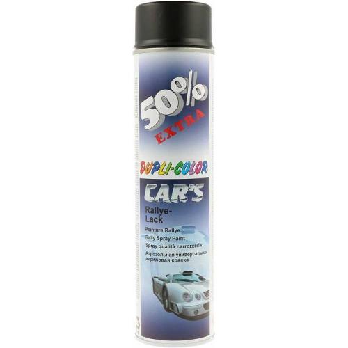 Peinture Auto Peinture noir mat Noir fonce RAL9005 DUPLI-COLOR 600ml