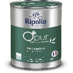 Peinture O'PUR murs. boiseries et radiateurs - RIPOLIN - 472187 - Vert zapfino - Satin veloute - 2 L