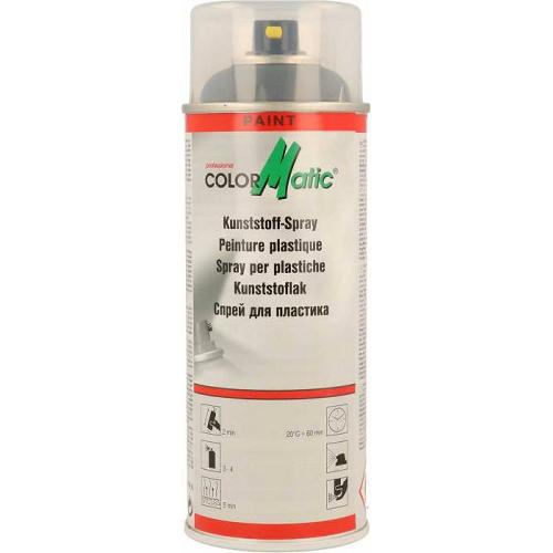 Peinture Auto Peinture plastique anthracite COLORMATIC 400ml -aerosol-