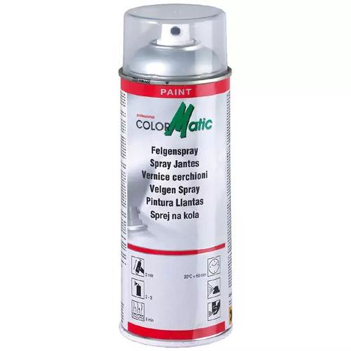Peinture Auto Peinture Pour Jantes Argent Brillant 400ml Colormatic