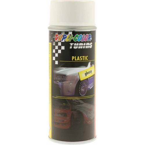 Peinture Auto Peinture pour plast. blanc brill. DUPLI-COLOR 400ml