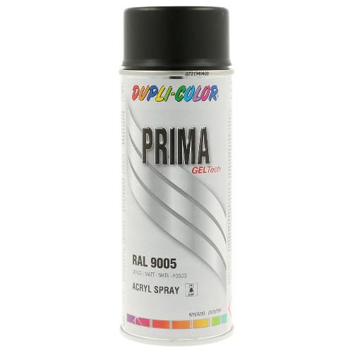 Peinture Auto Peinture Prima Geltech Ral 9005 Noir Mat 400ml Dupli Color