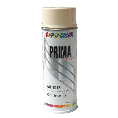 Peinture Auto Peinture Prima Ral1015 Jaune Ivoire Clair Brillant 400ml Dupli Color