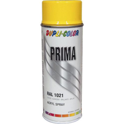 Peinture Auto Peinture Prima Ral1021 Jaune Colza Brillant 400ml Dupli Color