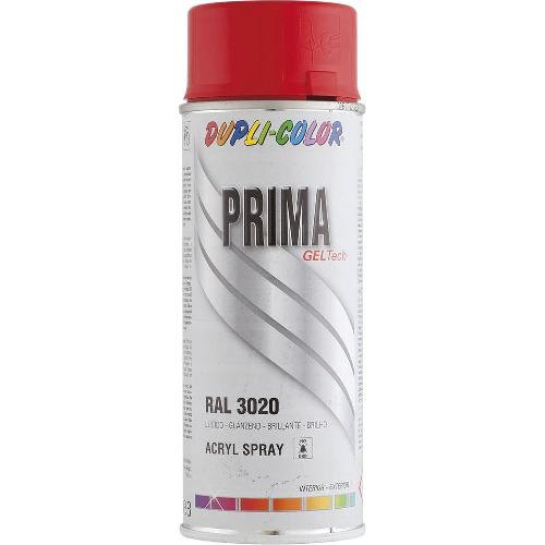 Peinture Auto Peinture Prima Ral3020 Rouge Trafic Brillant 400ml Dupli Color Rouge signalisation