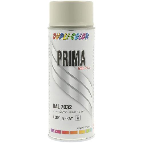 Peinture Auto Peinture Prima Ral7032 Gris Quartz gris silex Brillant 400ml Dupli Color