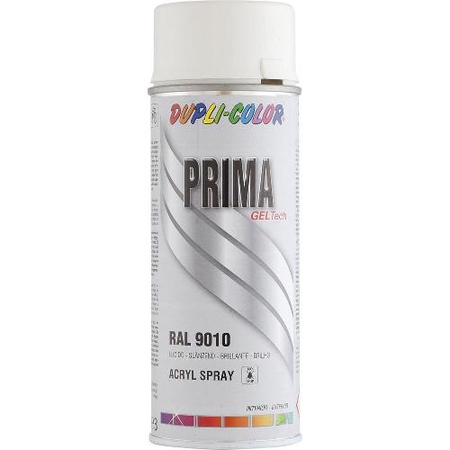 Peinture Auto Peinture Prima Ral9010 Blanc Pur Brillant 400ml Dupli Color