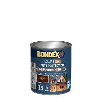 Peinture - Revetement Mur Sol Plafond BONDEX Lasure 2 en 1 Satin Haute Protection 5 ans - Chene foncé