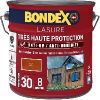 Peinture - Revetement Mur Sol Plafond lasure pour bois trés haute protection 8 ans teck 2.5L Bondex