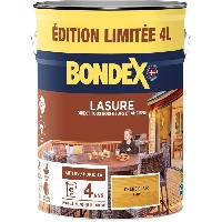 Peinture - Revetement Mur Sol Plafond Lasure protection de bois - Chene clair - Mat - BONDEX - 4 L