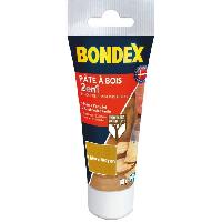 Peinture - Revetement Mur Sol Plafond Pâte a bois chene moyen - BONDEX - 420479 - 80 g