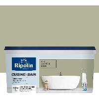 Peinture - Revetement Mur Sol Plafond Peinture cuisine et salle de bain - Vert gaspésie satin - RIPOLIN - 2 L