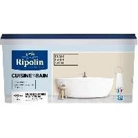 Peinture - Revetement Mur Sol Plafond RIPOLIN CUISINE ET BAIN BLANC CASSE satin 2L