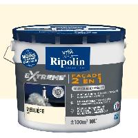 Peinture - Revetement Mur Sol Plafond RIPOLIN Peinture façade ton Meuliere  10L