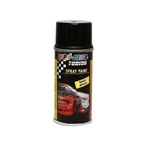 Peinture Auto Peinture Tuning Noir Brillant Spray 150ml Dupli Color