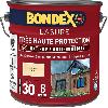 Peinture - Vernis - Traitement (lasure - Effets Decoratifs) BONDEX - Lasure 8 ans - Indice 30 - Incolore - Satin - 2.5L