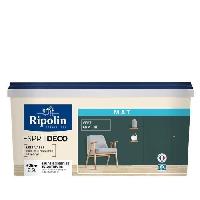 Peinture - Vernis - Traitement (lasure - Effets Decoratifs) RIPOLIN Peinture Couleur Mat  Ultra Couvrante - Vert Armerie