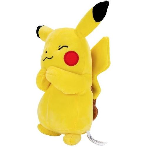 Peluche Peluche - BANDAI - PIKACHU - 20CM - Jaune - Pour enfants a partir de 2 ans