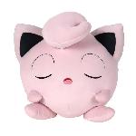 Figurine Miniature - Personnage Miniature Peluche - BANDAI - Pokémon Rondoudou (Jigglypuff) - 40 cm. douce et moelleuse